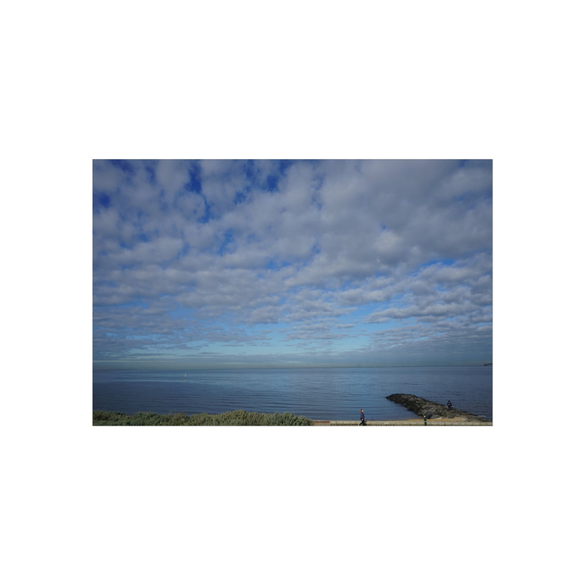 Serene Ocean Fine Art Poster | Coastal Wall Decor, Beach Home Art, Nature Photography, Gift for Ocean Lovers, Boho Decor